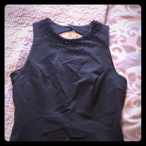 Embellished pencil dress